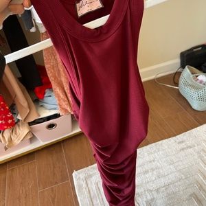 SHE scrunch side mini dress size SMALL